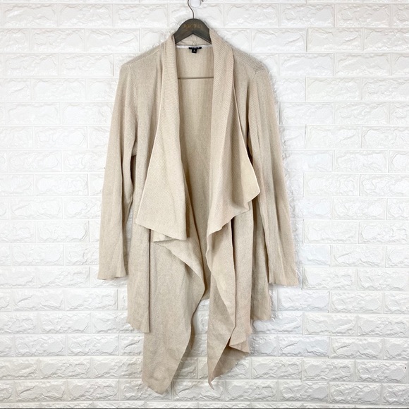 torrid Sweaters - Torrid Open Sweater Cardigan Beige Metallic